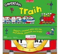 Convertible Train: Three toddler-friendly activities in one fold-out pack: a sit-in train, interactive playmat and engaging story!