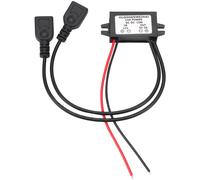 Convertidor 12V a 5V 3A Doble 2 USB a Voltaje del Regulador de Energia Automatico de despresurizacion