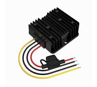 Convertidor 24V a 12V Step Down Converter 20A 240W DC DC Buck con Fusible a Prueba de Agua, Transformador de Corriente Continua para Carrito de Camión (Acepta entradas DC 15-40V)