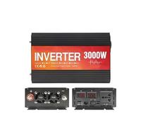 Convertidor Adaptador 4000W 3000W DC 12V 24V 48V 60V AC 220V 50H 60HZ Convertidor Potencia Inversor Onda Sinusoidal para Pura Transformador Coche Solar inversor