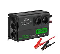 Convertidor Adaptador 5000W 12V A 220V Automotriz 4 Enchufes UE Poder Silencioso Inversor De Onda Sinusoidal para Pura inversor