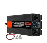 Convertidor Adaptador Convertidores Voltaje 4000W 5000W 6000W Inversor Solar Onda Sinusoidal para Pura Doble CC 12V 24V 48V CA 220V 50Hz 60Hz inversor
