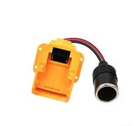 Convertidor adaptador de batería con interfaz de enchufe compatible con baterías CC 18V 20V para cargador externo de coche, accesorios de coche (para DCB200)