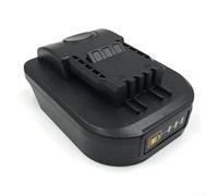 Convertidor adaptador de batería de 18 V a 20 V para herramientas eléctricas Worx de 4 pines, compatible con baterías BL1830 BL1840, carcasa ABS para una conexión segura y un uso seguro