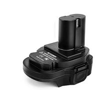 Convertidor adaptador de batería Ecarke para herramientas eléctricas inalámbricas Makita 18V Ni compatibles con batería de litio Makita 18V BL1820 BL1830 BL1840 BL1850 BL1860.