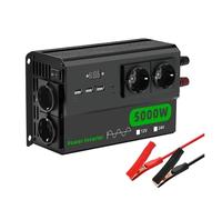 Convertidor Adaptador Inversor Onda Sinusoidal para Pura 4000W/5000W Convertidor Alta Potencia Enchufe Estándar Europeo 220V50HZ Pantalla Digital inversor