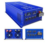 Convertidor Adaptador Inversor Onda Sinusoidal para Pura 5kW 24V 220V Convertidor Solar Fuera La Red 12V 36V 48V CC A 110V 130V 230V 240V CA Electrodoméstico inversor