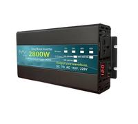 Convertidor Adaptador Inversor Onda Sinusoidal para Pura DC 12v/24v AC 220V 1000W 1600W 3000W Convertidor Potencia Transformador Voltaje Solar Pantalla LED inversor