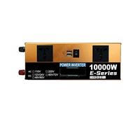Convertidor Adaptador Kit Completo Solar Controlador Dual 10000W 12V/24V 110V/220V100A Inversor Fuera Red Panel 200W para Respaldo Hogar/Camping inversor