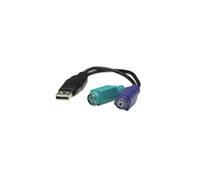 Convertidor Adaptador USB a 2x PS/2 Teclado Ratón 179027