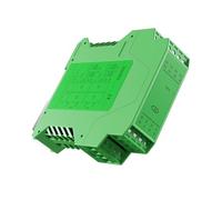 Convertidor aislador de señal galvánico de entrada 0-10V 0-5V 4-20mA 0-20mA Salida 2 In 2 Out Distribuidor de aislamiento de señal de alta linealidad (1 In 3 Out,0-10V OUTPUT_0-5V INPUT_AC 220V)