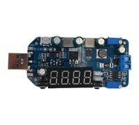 Convertidor ajustable 0.5V-30V del voltaje del módulo de poder del USB con la carga rápida para la electrónica de bricolaje y para los proyectos de prueba de la batería (B)
