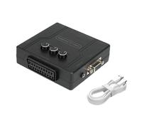 Convertidor avanzado RGBS SCART VGA a YPBPR de un solo canal para un juego fluido