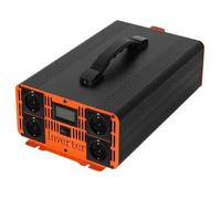 Convertidor Banco Energía Portátil 10000 W 7000 W CC 12 V 24 V 48 V 60 V A CA 220 V Inversor Solar Coche Transformador Inversor Onda Sinusoidal Pura Transformador(60V,7000W)