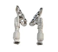 Convertidor CatalíTico para AutomóVil Colector de escape Vortex de motor compatible con Lexus ISF 5.0 V8 2016-2020, sistema de escape automotriz sin catalizador.