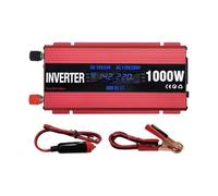Convertidor Coche Inversor Inversor Coche 12V CC A 24V CA con Conmutación Automática 600W 1000W 3000W Pantalla LCD Conversión Energía Solar Cargador USB 5 V(110-120V 60hz,1000W(Rated 500W))