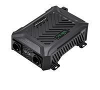 Convertidor Coche Inversor Inversor De Onda Sinusoidal Pura con Modificación RV Y Conmutación Automática 12 V 1200 W Inversor para Coche 24 V 2300 W Entrada Voltaje Dual 12 V/24 V(50HZ)