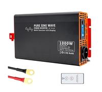 Convertidor Coche Inversor Inversor De Potencia De Potencia Continua 2000 W Inversor Onda Sinusoidal Pura De 4000 W CC 12 V 24 V 36 V 48 V 60 V 72 V A CA 220 V 240 V(36V,EU Inverter 1000W)