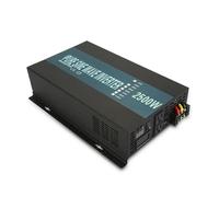 Convertidor Coche Inversor Inversor Energía Solar Onda Sinusoidal Pura Pico 5000W 2500W 12V A 220V 24V/48V/110V CC A 100V/120V/230V/240V Convertidor CA Banco(110V,120V,France)