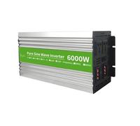 Convertidor Coche Inversor Inversor Onda Sinusoidal Pura Enchufe 8000W 6000W DC 12V / 24V / 48V / 60V A AC 220V - 240V Convertidor Potencia con Pantalla LED(6000W,Universal,60V 60Hz)