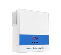 Convertidor Coche Inversor Inversor Solar WiFi 5,6 KW Entrada Fotovoltaica 500 V CC 5500 W 220 V CA 48 V CC Potencia Paralela MPPT Cargador 100 A Inversor Onda Sinusoidal Pura CC/CA(6.2KP)