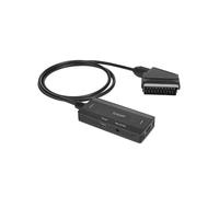 Convertidor Compatible con A SCART, Adaptador de Vídeo Digital HD Compatible con A Vídeo Analógico y Audio I/D Compatible con DVI.