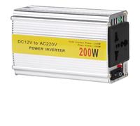 Convertidor Convertidor Voltaje 12 V A 220 V Coche Enchufe con Cargador USB 5,5 A Adaptador Corriente Universal 200 W Inversor De Corriente