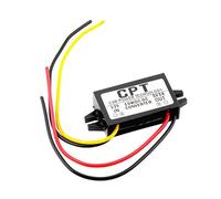 Convertidor DC DC 12V a 5V 3A 15W con Pantalla LED, Regulador de Voltaje Step Down para Coche, Camión, Moto, GPS, Cámara de Salpicadero e Iluminación LED