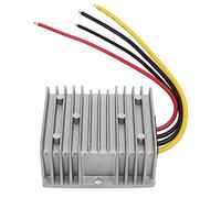 Convertidor DC DC 12V Step Down, Converter 24V a 12V, Regulador Voltaje con Disipador Aluminio, Alta Fiabilidad, Inductancia Alta Densidad, Potting Silicona Sellada, 50W