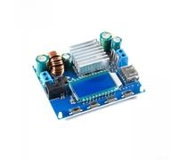 Convertidor DC-DC ajustable de 5V-30V Rango de entrada 0.6V-30V Rango de salida 4A 50W Monitor LCD para diseño y pruebas de fuente de alimentación