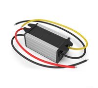 Convertidor DC-DC de 8 V-40 V a 3 V-9 V 3 A reductor para regulador de voltaje de aluminio IP67 impermeable para iluminación LED, robótica, sistemas automotrices, diseño de tamaño delgado (12 V, 24 V
