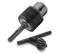 Convertidor de 1,5-10 mm 1/2"-20UNF llave de taladro portabrocas adaptador de cambio rápido SDS 1/4" hexagonal atornillador de impacto biela (portabrocas SDS Plus)