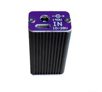 Convertidor de 140 W para cargador rápido PD para USB C DC 5525 de aluminio para adaptador USB-C de 140 W para monitor de ordenador portátil para PD 3.0, convertidor de 140 W tipo C a CC 5525 hembra