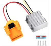 Convertidor de 20 V a 12 V, adaptador de batería Power Wheel, CC 12 V, 20 A, 240 W, inversor, convertidor reductor.