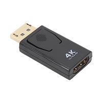 Convertidor de Adaptador de Interfaz Multimedia 4K DisplayPort a HD, Conversión sin Pérdidas, Plug and Play para Computadoras, Televisores, Proyectores y Más