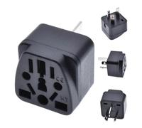 Convertidor De Adaptador De Pared - 3-Flat Uk A Au Plug Adaptador De Cargador - Adaptador De Pared 250V10A Para Viajar En China, Australia, Nueva Zelanda, Argentina