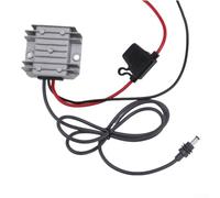 Convertidor de alimentación CC de 12/24 V a 48 V 1,5 A para Starlink para mini enrutador con carcasa de aluminio, sello de silicona y múltiples características de seguridad