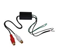 Convertidor de altavoz a salida de l?nea 2 RCA IN/OUT alta/baja para audio de autom?vil