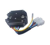 Convertidor de aluminio, regulador de voltaje de corriente, estabilizador rectificador apto para motocicleta 119653-7771011 119640-77711 RS5121 Motocicleta Aluminio Disipación de Calor-Shell Tractor