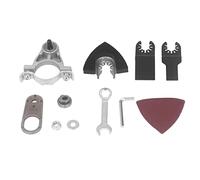 CONVERTIDOR DE AMOLADORA ANGULAR ACERO DE TUNGSTENO KIT ADAPTADOR DE HERRAMIENTA OSCILANTE MULTIFUNCIONAL CORTE MOLIENDA PULIDO MADERA PLÁSTICO METAL INTERFAZ UNIVERSAL LIGERA