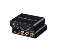 Convertidor de Audio ARC, 192 KHz/ARC A Conector Óptico/Coaxial/RCA/3,5 mm para TV/Proyector/Altavoz/Barra de Sonido/Amplificador