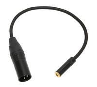 Convertidor de audio balanceado con conectores chapados en oro. Rendimiento de alta calidad sin ruido. Carcasa metálica premium. Exterior de nailon