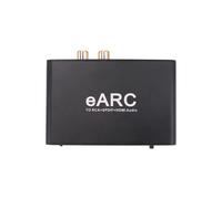 Convertidor de Audio EARC ARC, Extractor de Sonido EARC, Adaptador Auxiliar de Extracción de Sonido para TV A Amplificador de Altavoz de Barra de