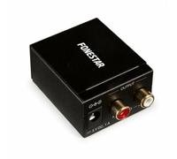 Convertidor de Audio fonestar fo-37da Convierte Audio Digital en Analã“Gico Entrada ã“Ptica spdif/coaxial spdif Salida Audio Estã‰Reo 2X RCA