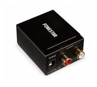 Convertidor de Audio Fonestar FO-37DA/ Entrada Toslink y RCA/ Salida 2x RCA