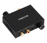 Convertidor de Audio Fonestar FO-42DAV/ Entrada Toslink y RCA/ Salida 2x RCA/ 1x Jack 3.5