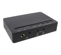 Convertidor de Audio InLine 66670B Mini-USB Negro