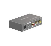 Convertidor de audio multifunción de 192 KHz para adaptador ARC Toslink óptico SPDIF coaxial a conector auxiliar de 3,5 mm.