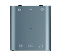 Convertidor de audio sin pérdida para transmisión en vivo, adaptador dos en uno para juegos, tarjeta de sonido dedicada para audio OTG