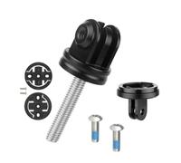 Convertidor de auriculares de ciclismo con base a prueba de golpes para estabilización deportiva, adaptador de montaje de vástago de cámara de acción